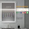 Touch Screen LED Smart Waterproof Magic Mirror