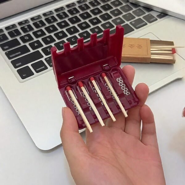 Matchstick Storage Phone Holder
