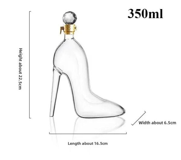 S05e4a066284d4b00acc4906b9d0358e9V.jpg High Heel Fancy Glass Wine Decanter