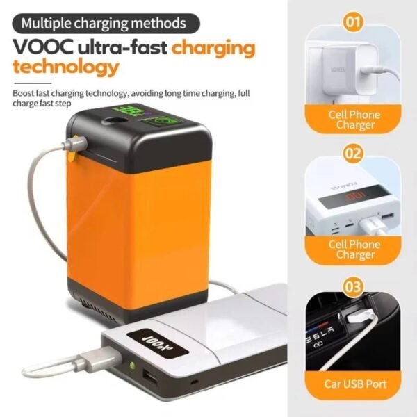 Go Travel Portable Rechargeable USB Outdoor Shower Pump