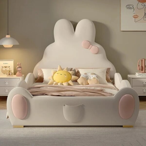S513bc1e4b851438c848c21ecf34767223.jpg Jumpy Rabbit Cozy Kids Slide Bed
