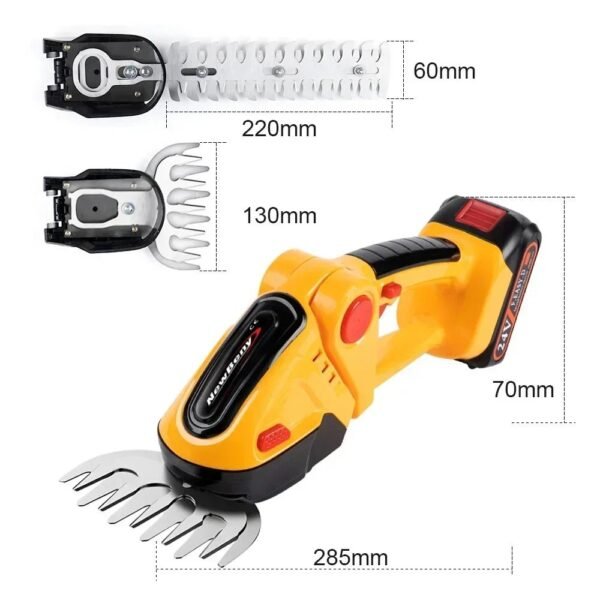 Rapid Trim Cordless Powerful Handheld Mower Tool