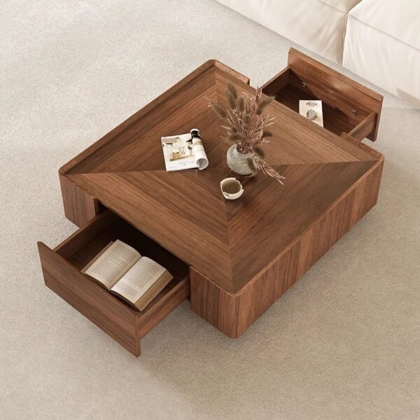 S8d72645bfde04812985007525e37759bM.jpg Hidden Drawers Elegant Italian Style Coffee Table