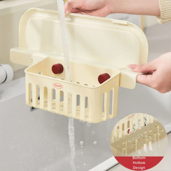 Built-in Basket Adjustable Sink Water Splash Protector