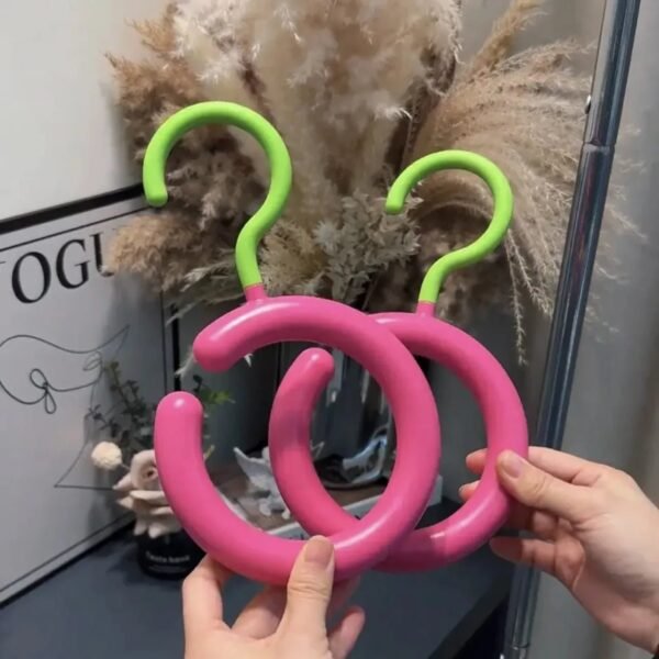 2pcs Rotating Multi-Hook Closet Organizer  Hanger