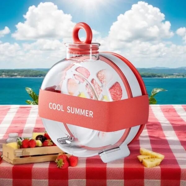 Cool Summer Globe Shape Drink Bottle