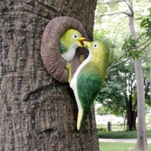 Sf7c0bb44899042e3b9def10637169b4dW.jpg Lovebirds Tree Hug Wall Hanging Decor