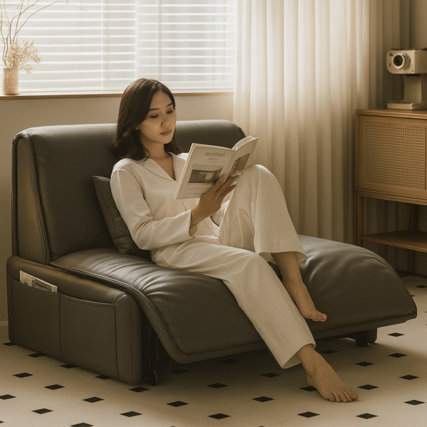 All Day Lounging Electric Adjustable Sofa Bed