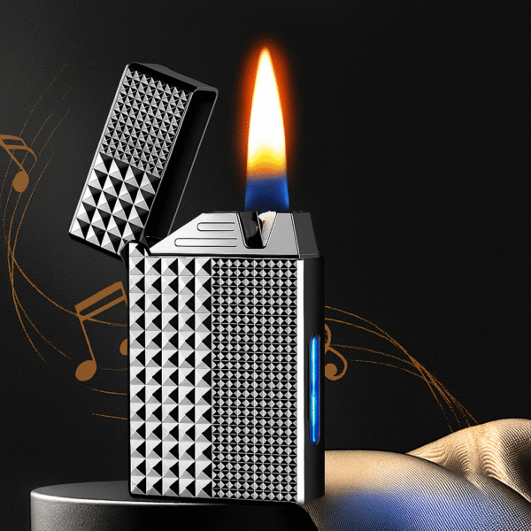 Smart Voice Command Hybrid Flame Metal Lighter
