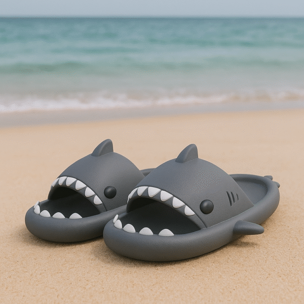 Happy Shark Beach Slippers
