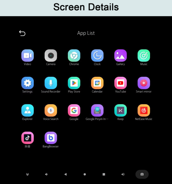 Touch Screen LED Smart Waterproof Magic Mirror